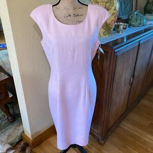 Chic Vintage Albert Nipon Pink Sleeveless Dress